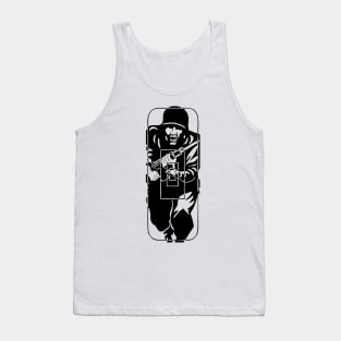 vintage shooting target british ww2 Tank Top